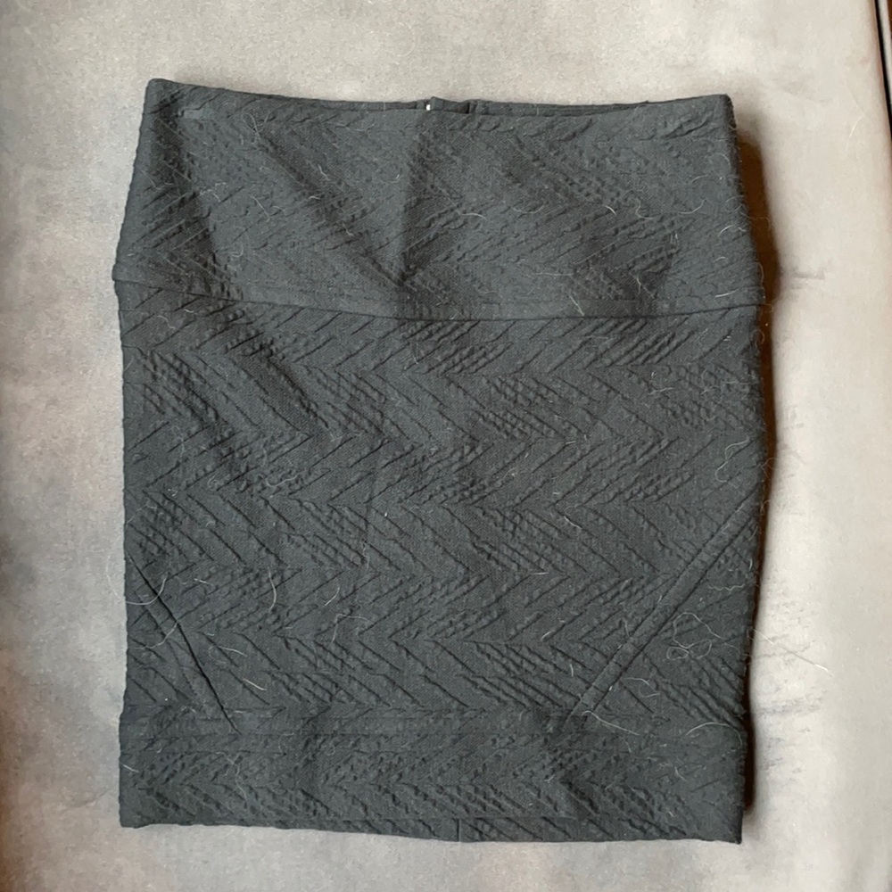 Iro black mini skirt